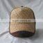 Wholesale Blank Straw Mesh cap
