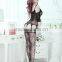 New Women's Sexy Lingerie Dress Underwear Lady Black Net Dress Sleepwear Charmeuse Robe Lace Detail And G-String Sexy