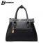 waterproof diamond lattice zippered women handbag genuine leather