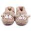 Winter newborn cute animal infant soft baby shoes