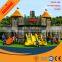 Large capacity theme park outdoor playground equipment for kids