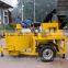 hydroform pressure Diesel engine interlocking clay brick machine with mixer