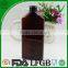 custom made 300ml PET hair oil plastic bottle with Pp screw cap