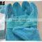 BSSAFETY Short cow split leather arc-welder's gloves, industrial work gloves