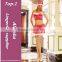 New style Polyester 2 Pcs sexy christmas lingerie with chrismas hat