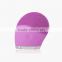 2016 new arrival female use facial cleansing brush manufacturers for acne treat electric body exfoliator
