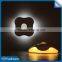 Portable Four Leaf Clover LED Wall Lamp Closet cabinet Balcony Human Sensor Energy Saving Lighting PIR Intelligent night light