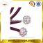 High quality 4mm round elastic hair band with diamond ball
