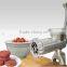 high quality meat mincer No.10 with 3 size tubes
