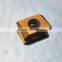 LSE323R02 TiN coated carbide indexable milling inserts