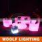 Leisure Outdoor Party Events Club Bar LED Sofa Set