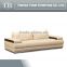 luxury home furniture brighted colored italian leather sofa set