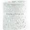 Round White Freestanding Metal Punched Pen Holder