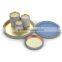 3-piece Color Painting Cement Round Jewelry Tray