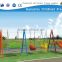 (CHD-881) Colorful outdoor galvanized swing sets
