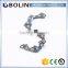 Low kickback 3/8"lp 0.050"(1.3mm) semi chisel chain with bumper drive link fit for electric chain saw