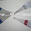 Small plastic handle with magnetic Phillips, flathead screwdriver,transparent handle