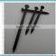 Top hardened black steel concrete nails sizes/linyi concrete steel nails