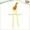 Low Price Purchase Giraffe Yellow Chopstick For Kid