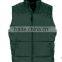 Sleeveless waterproof jacket winter jacked with zipper european vest