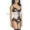 Women's Bustier Corset Garter Belt Sexy Girdle Waist Cincher