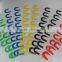 High quality custom t shirt heat transfer label