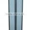 New slotted window display decorations shoe rack for boots cover