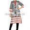 Pure Cotton Printed Styles Long Kurtis/fancy kurti