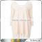 new half sleeve v-neck design blouse latest ladies fashion sweater