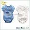 100% cotton custom printing cute cartoon baby bodysuits wholesale