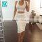 High Quality European Style Sexy Hip Up Skirt And Top
