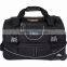 High Sierra 22" Carry-On Rolling Duffel Bag - has a drop-bottom lower compartment for shoes and clothes and comes with your logo