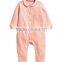 Velour soft cotton blend sleep jumpsuit one piece for kids