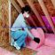 Pink batts insulation for building wall and ceiling