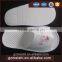 Cotton fabric EVA sole OEM embroidered logo hotel slippers
