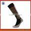 Wholesale Custom Best Quality Colorful Compression Running Thick Ski Knee High Cotton Socks JH68