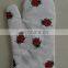printing oven mitts ,glove,tea towel with hook 3pcs sets customized