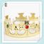 Cheap Plastic Party Fancy Dress Adult King and Queen Crowns HPC-0728