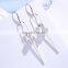 Creative Anti-allergic Inlay Zirconia Earrings Personalized Crystal Earrings
