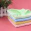 2piece/lot High quality Bamboo fiber fabric children baby Square towel saliva towel Face Sweat towel bathroom
