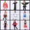 Fctory direct sale halloween style evil cosplay costume for girls