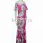 New model full print sublimation sexy women dress africa Ankara dashiki long maxi dress