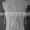 2017 Wedding Expo Newest Lace Beading Mermaid Wedding Dress See-through Back Off-shoulder Fishtail Dress Tiamero 1A1150