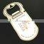 Top Selling Customized hot style blank bottle opener keychain/keyring laser logo, printing QR code bottle opener