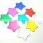 Star Shaped Blank Aluminum Pet Collar Tag