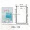 clear soft plastic vertical badge id card holder