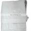 Reinforced White Waterproof Tarpaulin With Black Corner