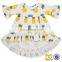Newest Dream Catcher Ruffle Tunic New Fashion Summer Girls Tops Stylish Kids Clothes