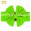 Promotional Baby Cheer Headband Bows Newborn Photography Prop Green Headbands For Baby Hot Sale Baby Products Cheap Wholesale