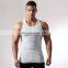 Bodybuilding Fitness Design Mens Gym Men Custom Logo Fitness Polyester Cotton Tank Tops